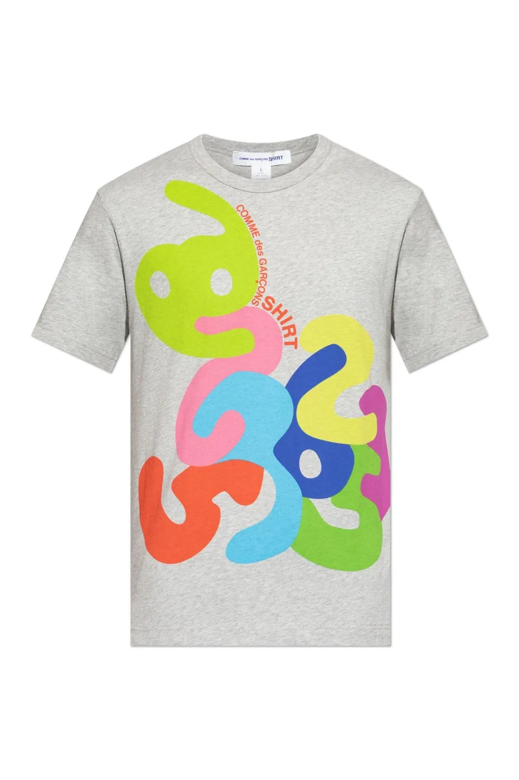 Comme Des GarÇOns Shirt Graphic Printed Crewneck T-Shirt