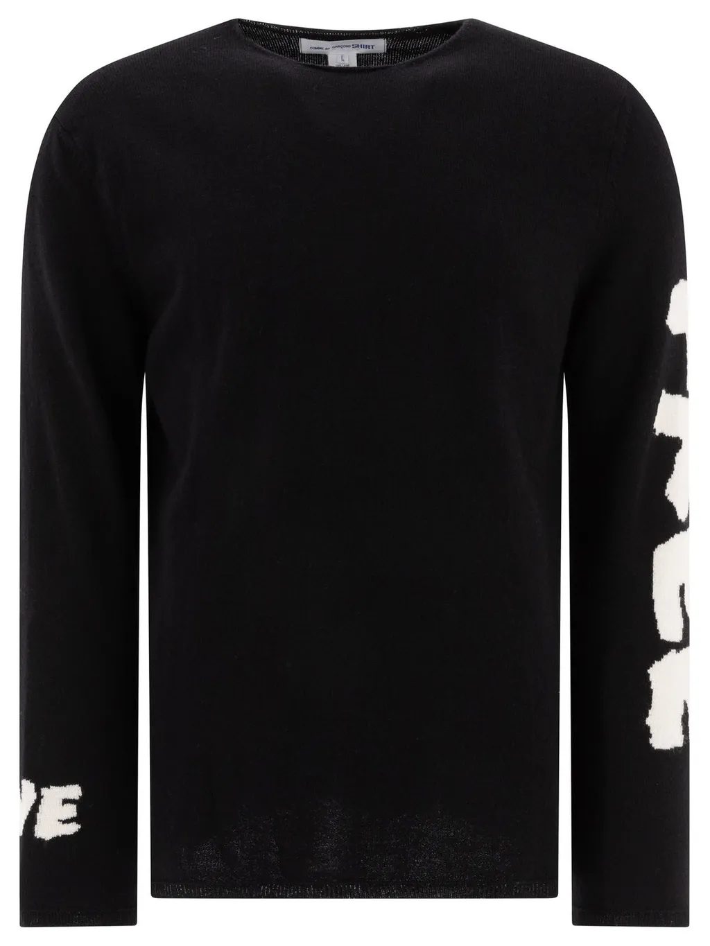 Comme Des GarÇOns Shirt Free Love Intarsia Crewneck Jumper