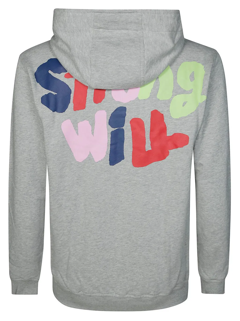 Comme Des GarÇOns Shirt Slogan Printed Drawstring Hoodie