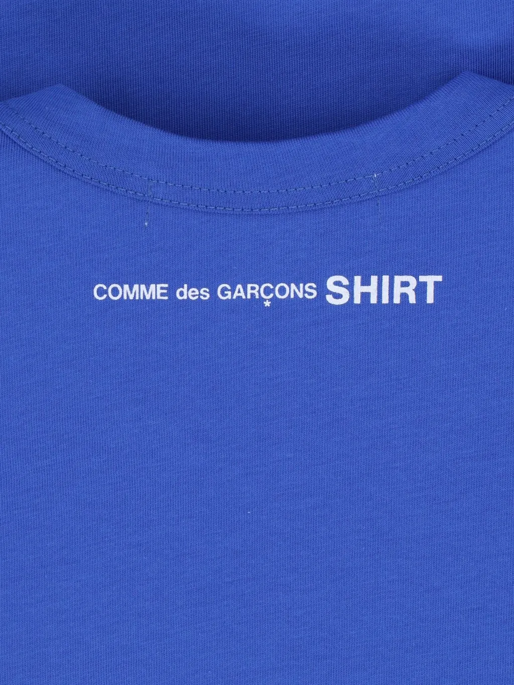 Comme Des GarÇOns Shirt Logo Printed Crewneck T-Shirt