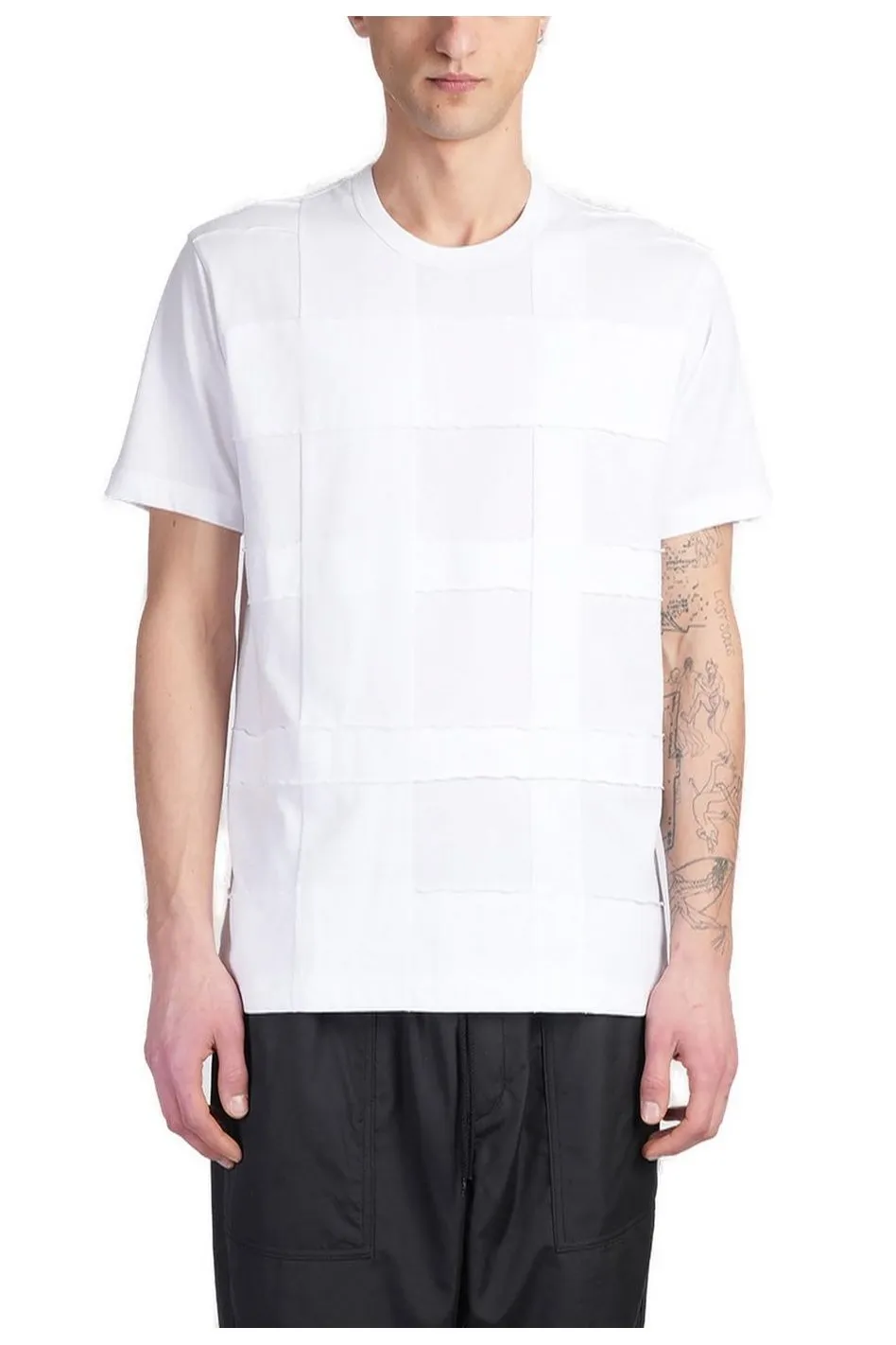 Comme Des GarÇOns Shirt Check Crewneck T-Shirt