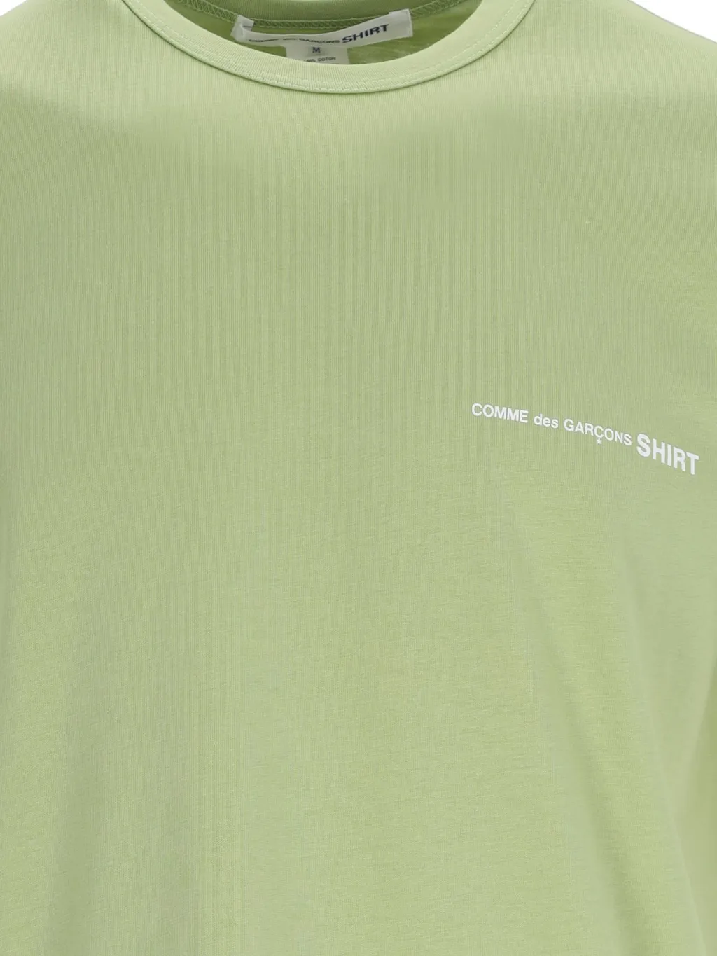 Comme Des GarÇOns Shirt Logo Printed Crewneck T-Shirt