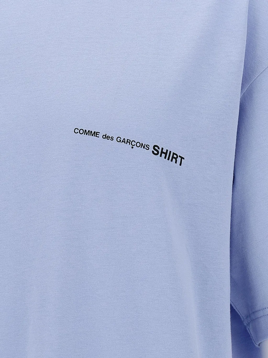 Comme Des GarÇOns Shirt Logo Printed T-Shirt