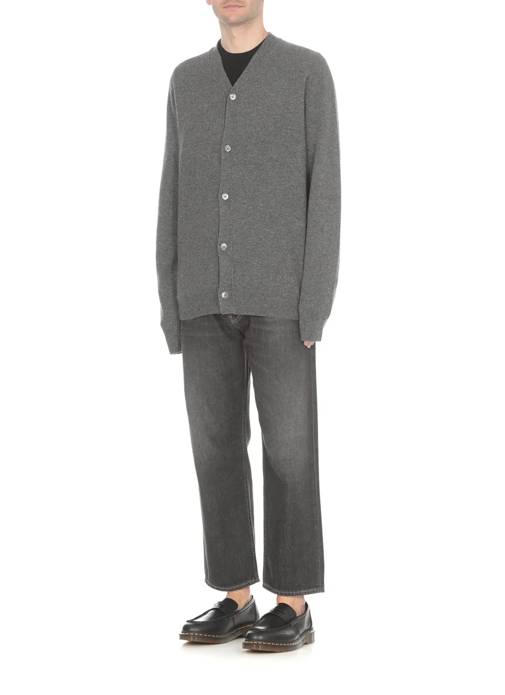 Comme Des GarÇOns Shirt V-Neck Long-Sleeved Cardigan