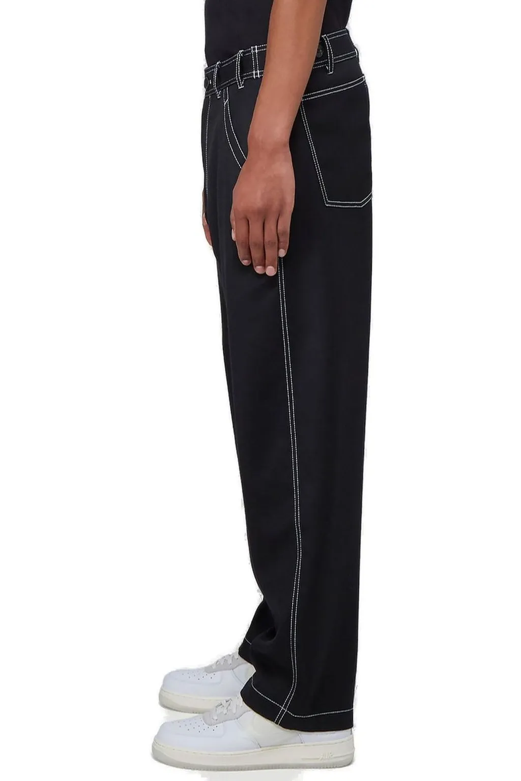 Comme Des GarÇOns Shirt Dropped Stitch Pants