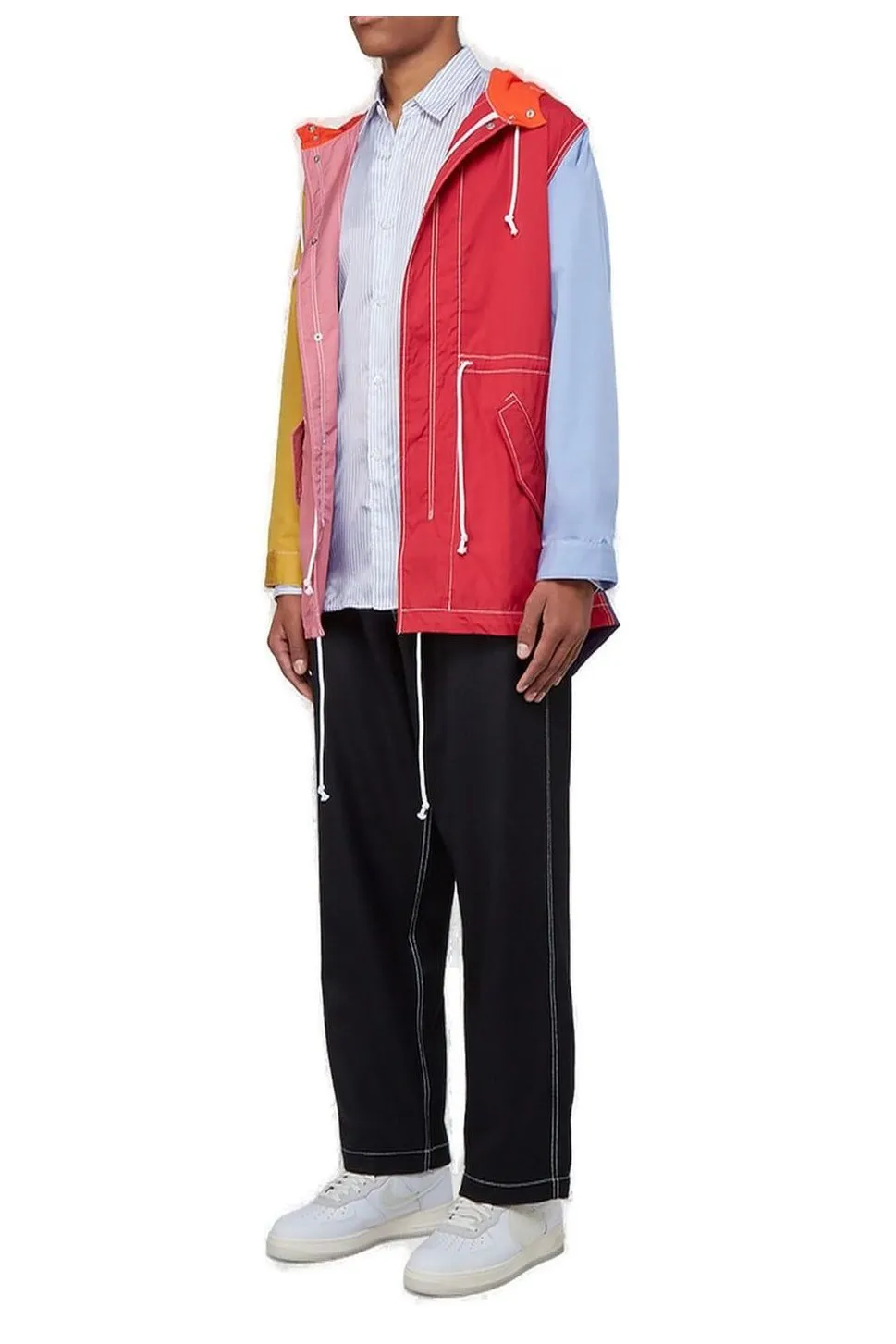 Comme Des GarÇOns Shirt Dropped Stitch Pants