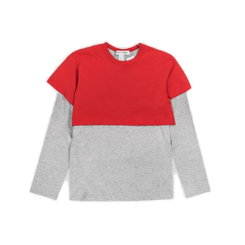 Comme Des GarÇOns Shirt Long-Sleeevd Layered T-Shirt