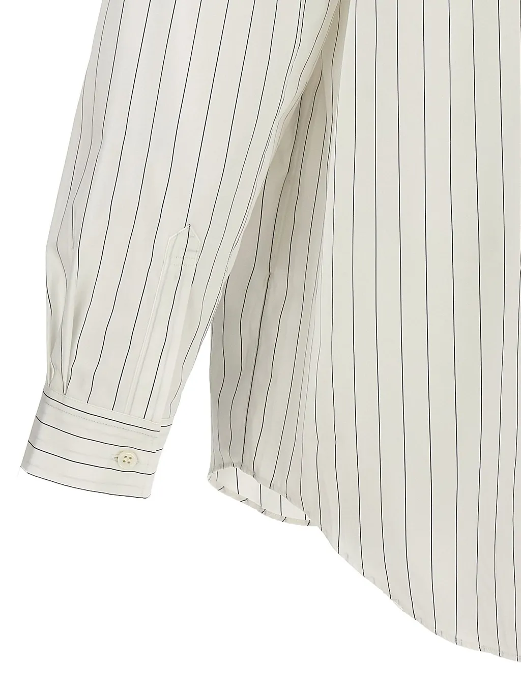 Comme Des GarÇOns Shirt Striped Buttoned Shirt
