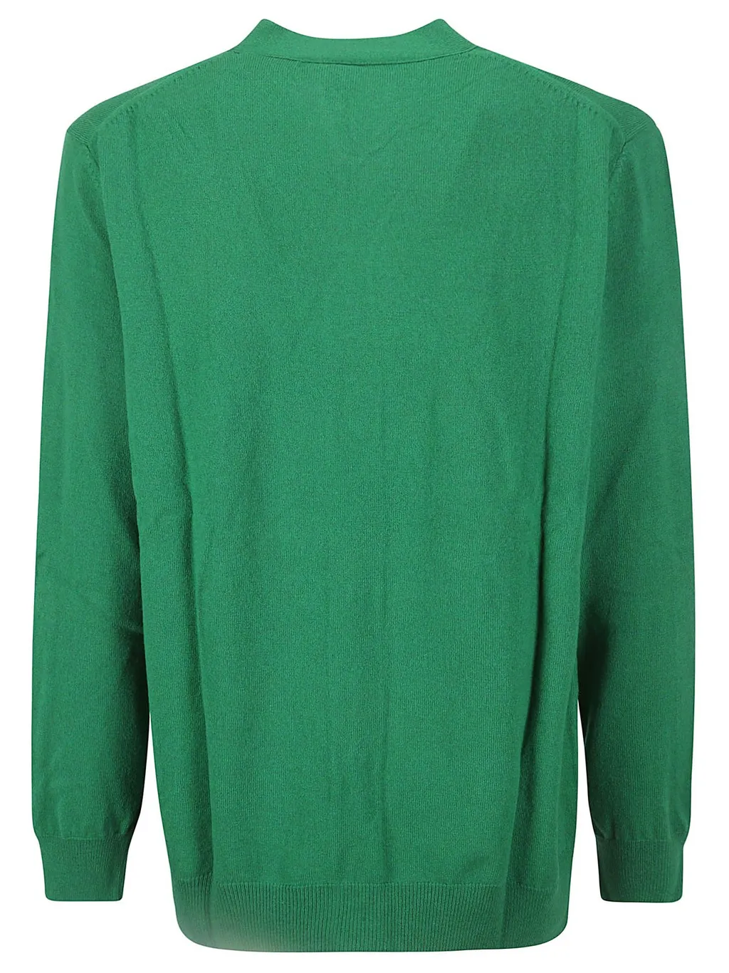 Comme Des GarÇOns Shirt V-Neck Knitted Cardigan