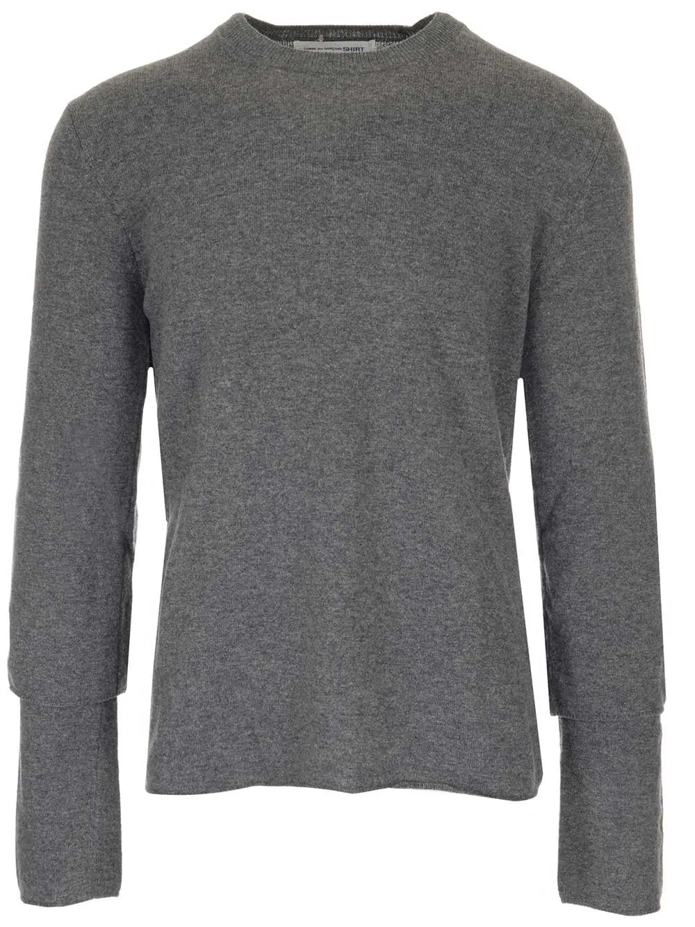 Comme Des GarÇOns Shirt Layered Knitted Sweater