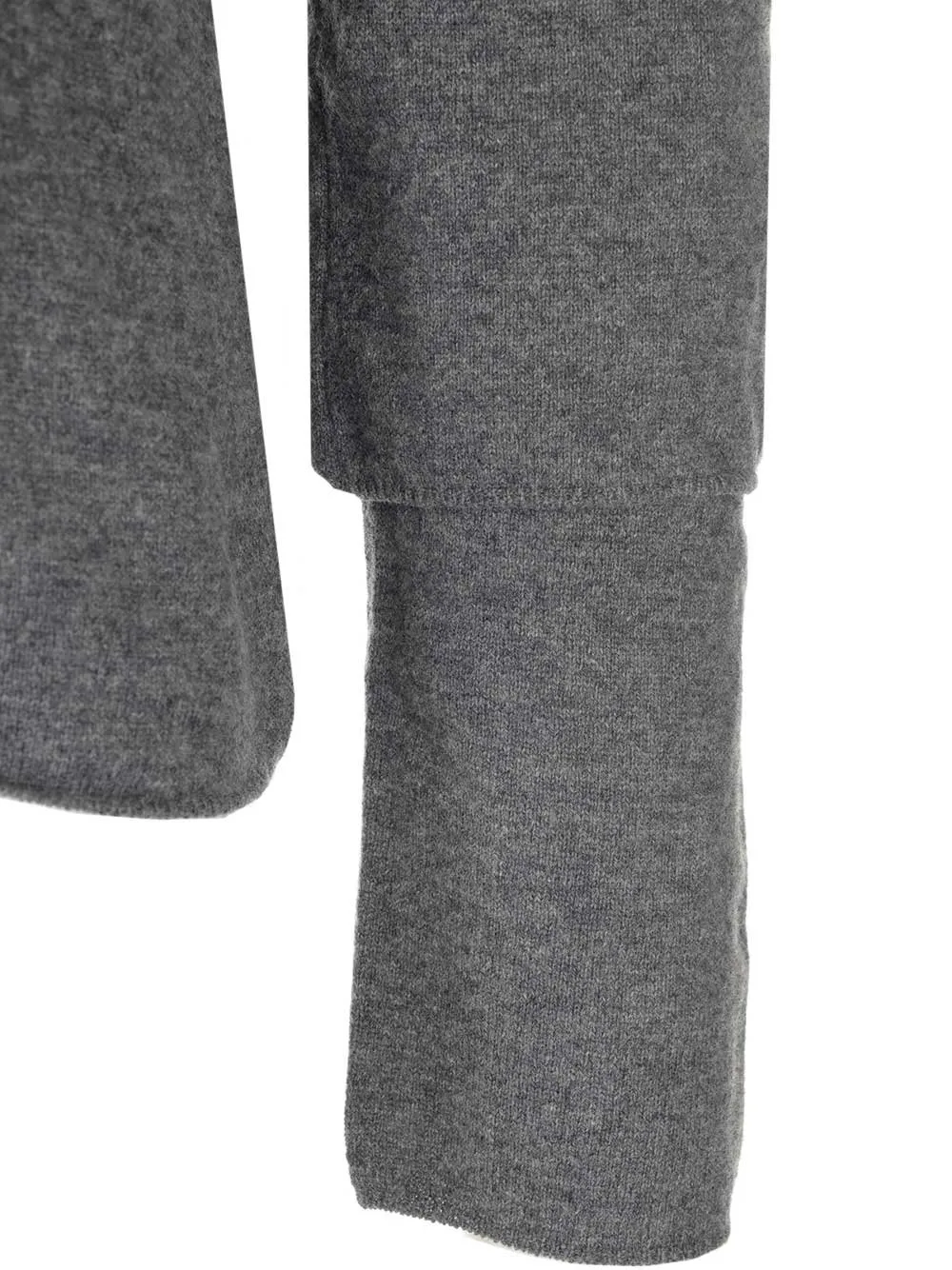 Comme Des GarÇOns Shirt Layered Knitted Sweater