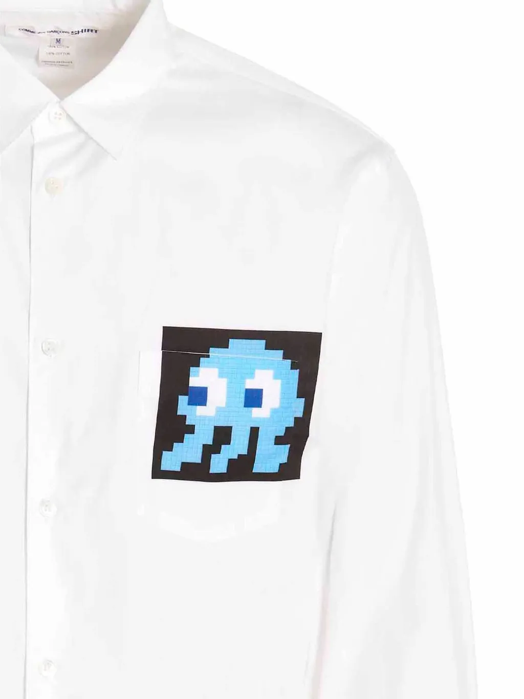 Comme Des GarÇOns Shirt Graphic Printed Buttoned Shirt
