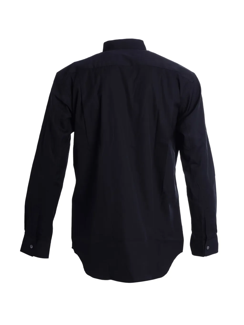 Comme Des GarÇOns Shirt Long-Sleeved Curved Hem Shirt