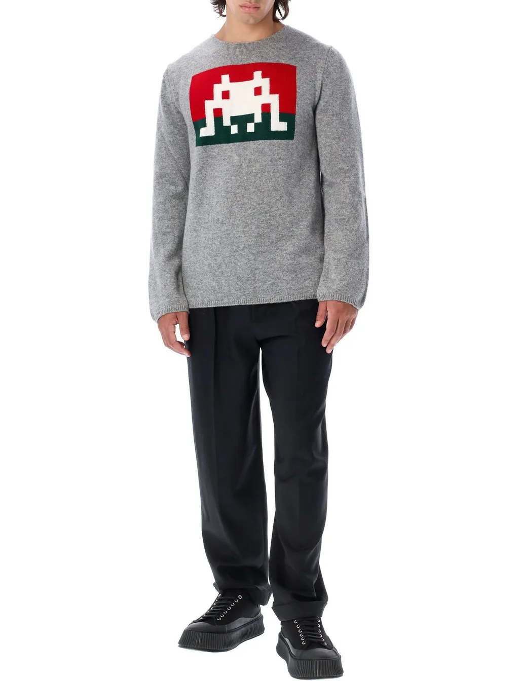 Comme Des GarÇOns Shirt Crewneck Long-Sleeved Sweatshirt