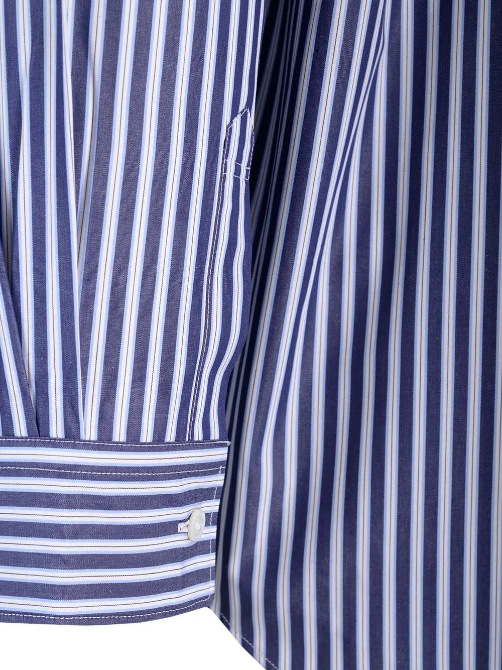 Comme Des GarÇOns Shirt Chest Pocket Striped Shirt