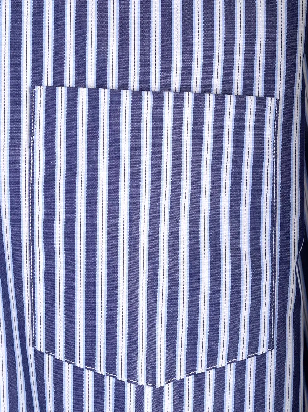 Comme Des GarÇOns Shirt Chest Pocket Striped Shirt
