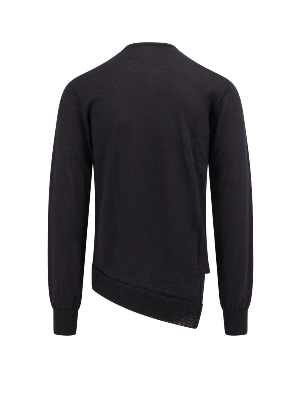 Comme Des GarÇOns Shirt X Lacoste Logo Patch Crewneck Jumper