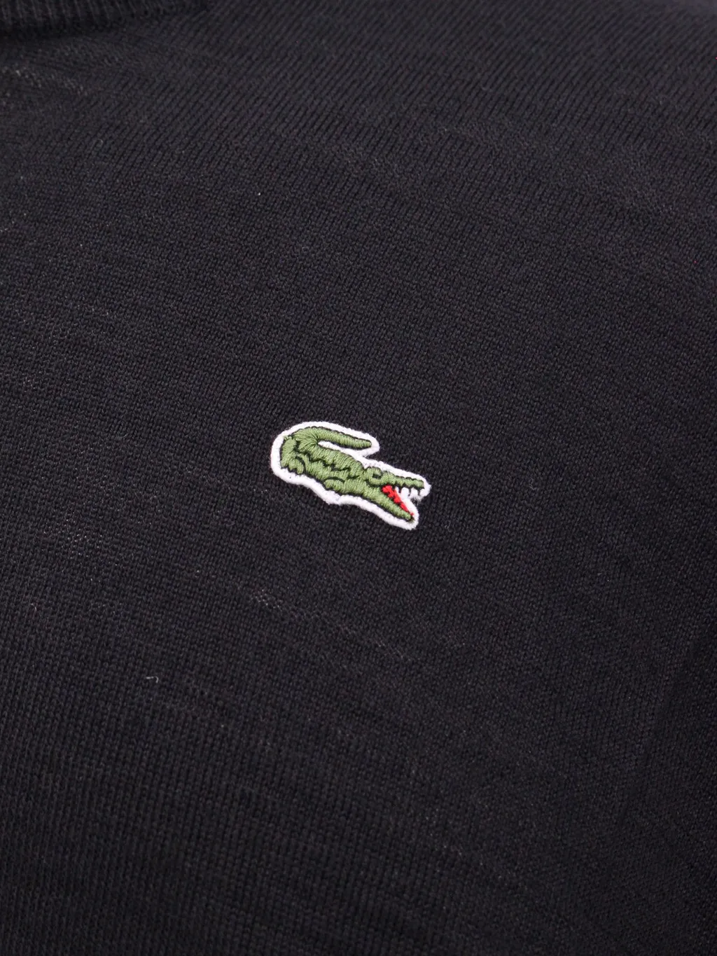 Comme Des GarÇOns Shirt X Lacoste Logo Patch Crewneck Jumper
