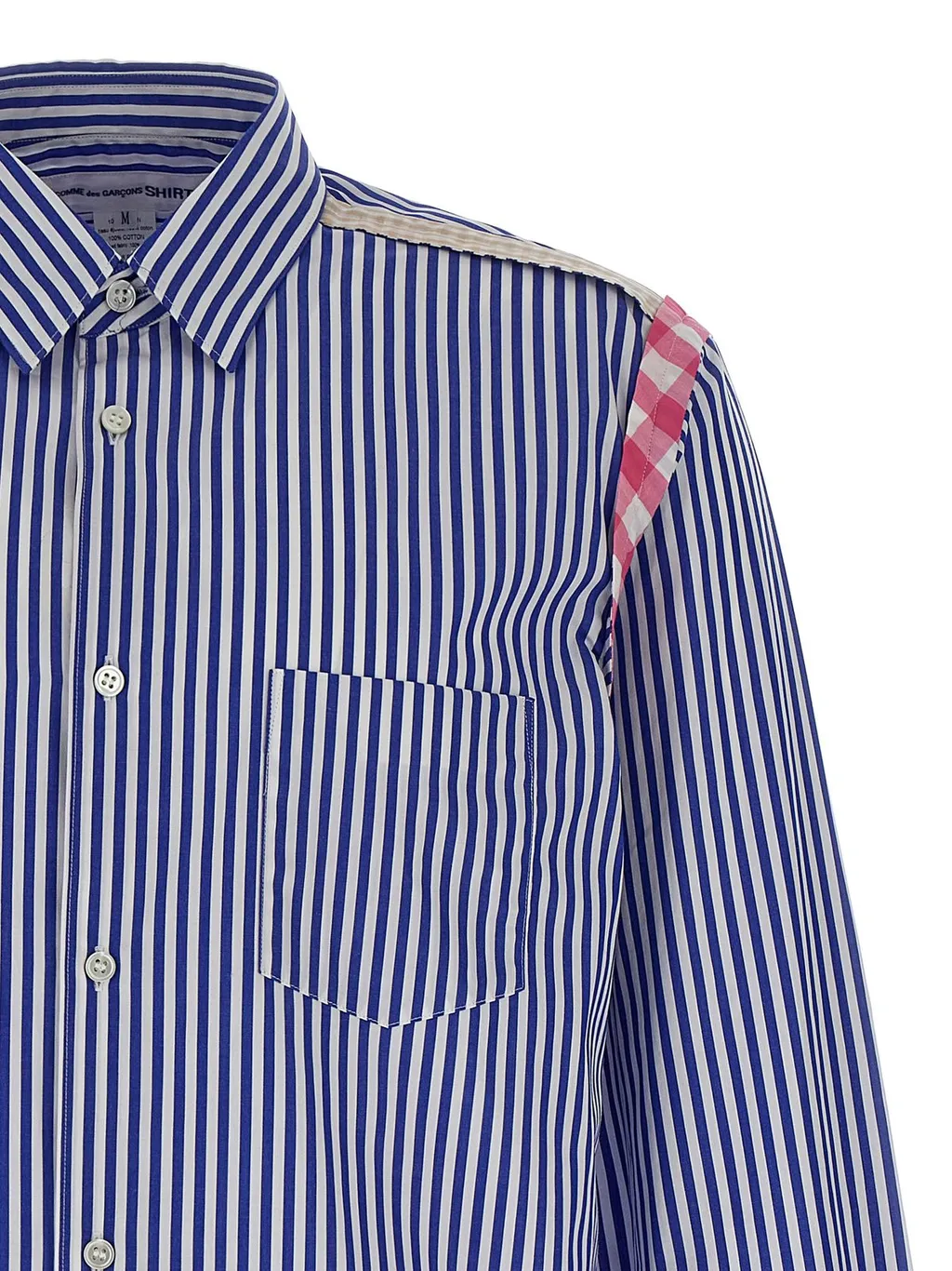 Comme Des GarÇOns Shirt Striped Long-Sleeved Shirt