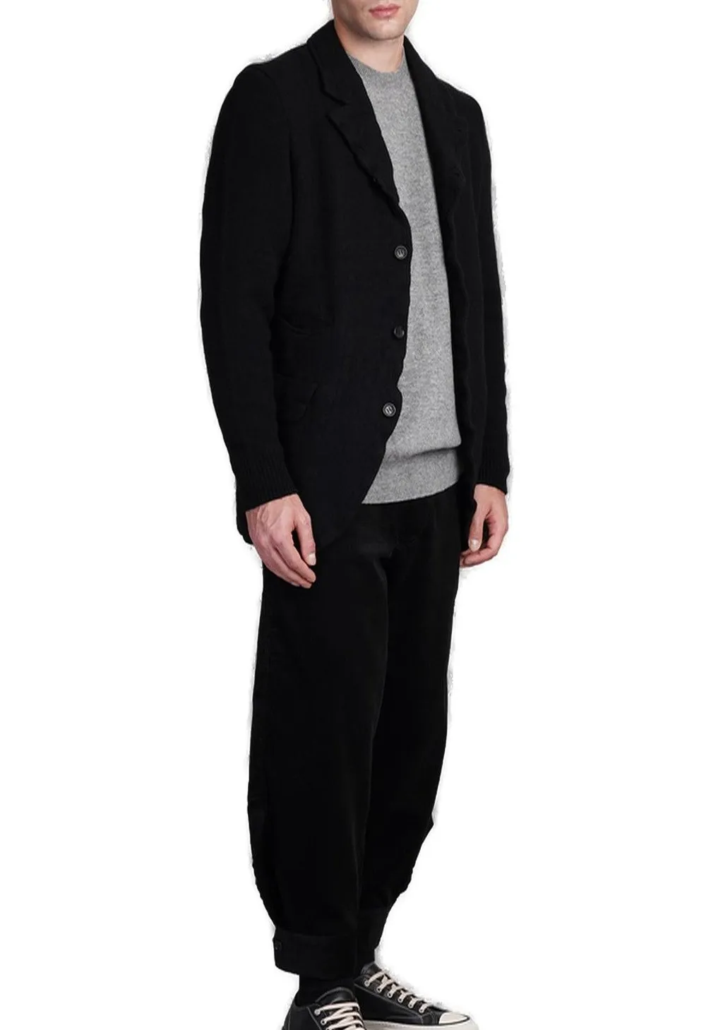 Comme Des GarÇOns Shirt Single Breated Brushed Finish Blazer