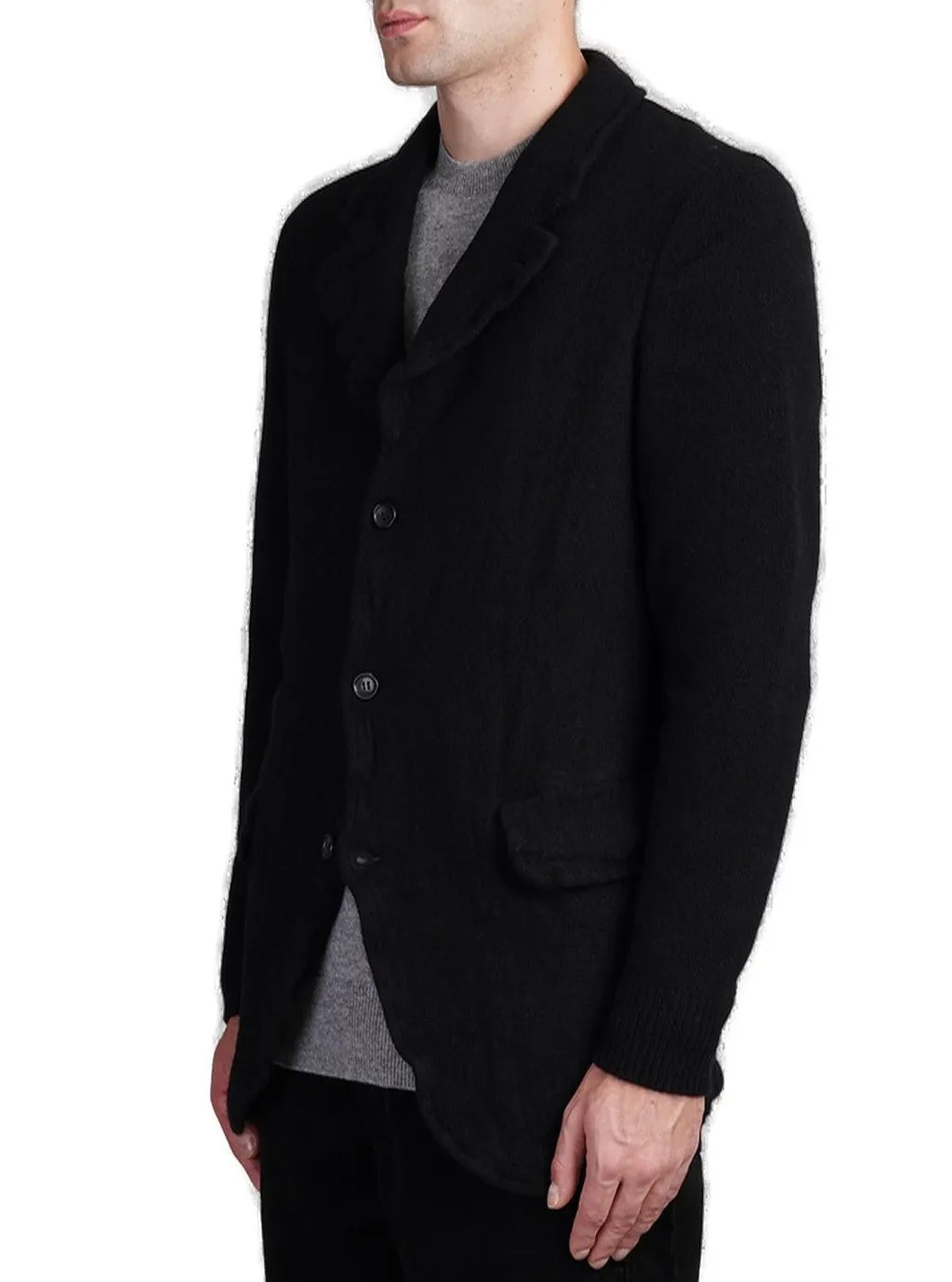 Comme Des GarÇOns Shirt Single Breated Brushed Finish Blazer