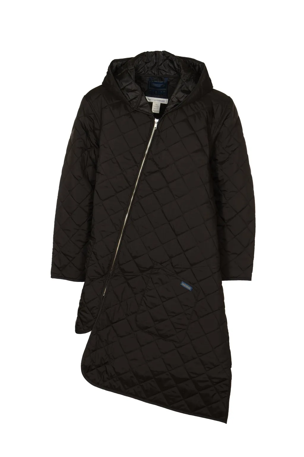 Comme Des GarÇOns Shirt Quilted Asymmetric Parka
