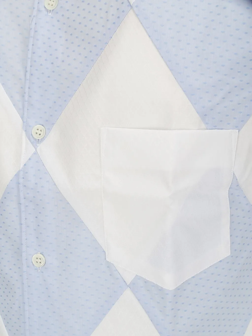 Comme Des GarÇOns Shirt Dot Pattern Short-Sleeved Shirt