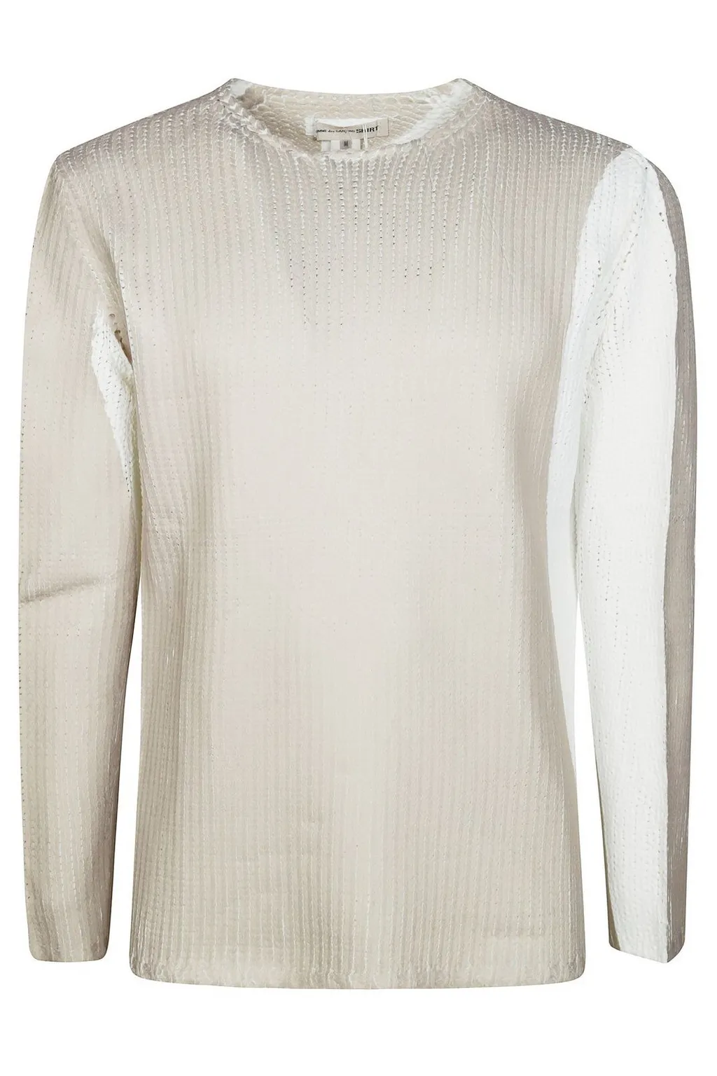 Comme Des GarÇOns Shirt Chunky-Knit Two-Toned Jumper