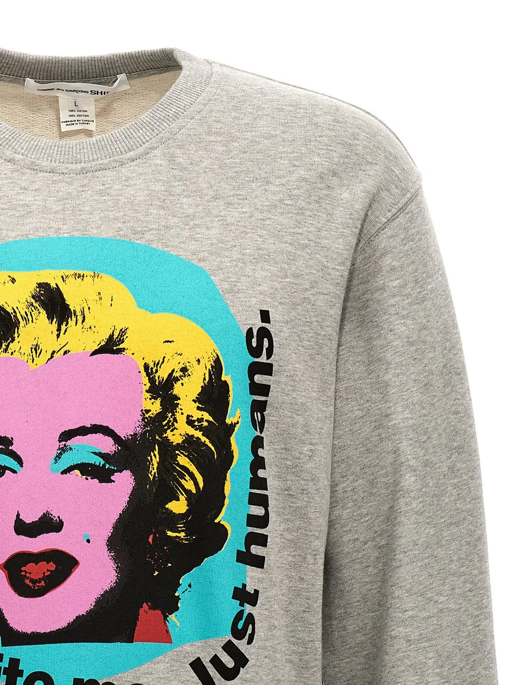 Comme Des GarÇOns Shirt Andy Warhol Printed Sweatshirt