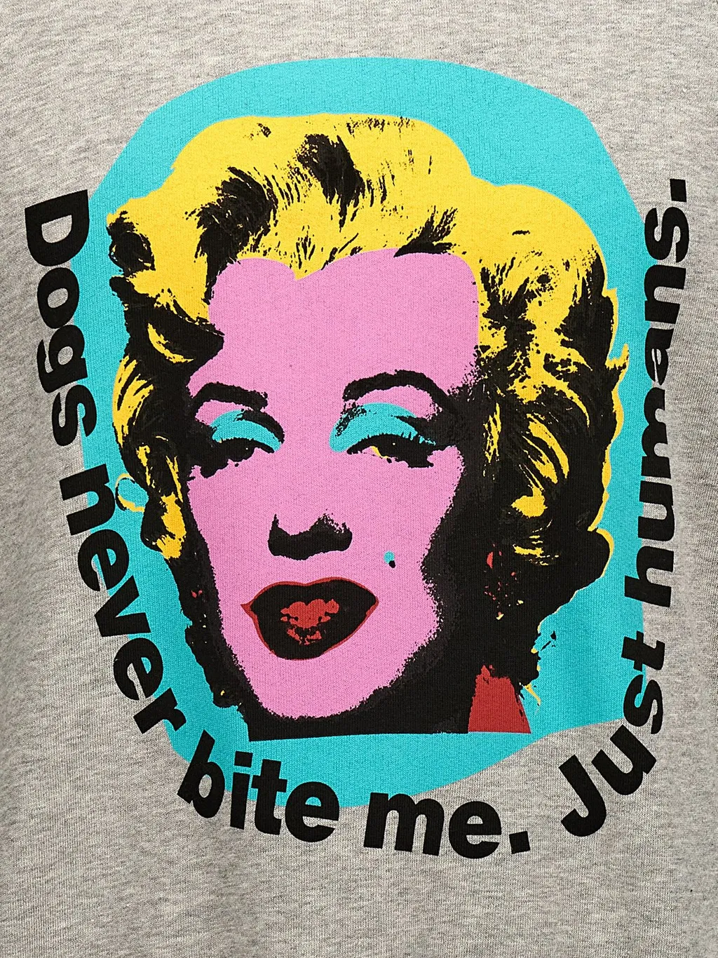 Comme Des GarÇOns Shirt Andy Warhol Printed Sweatshirt