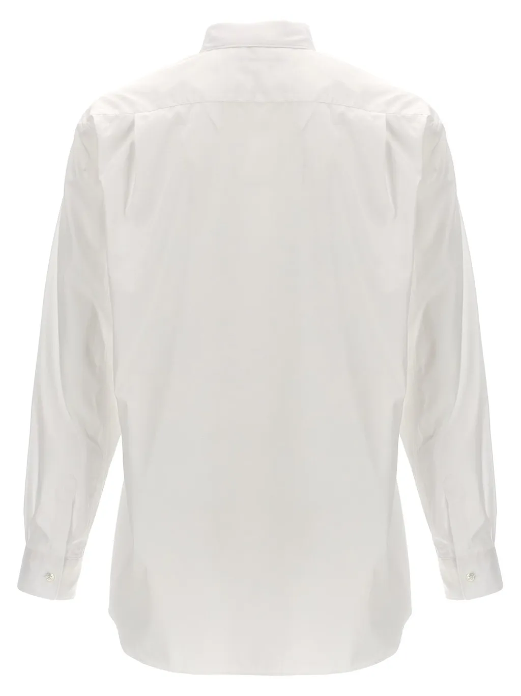 Comme Des GarÇOns Shirt Live Free Patch Long-Sleeved Shirt