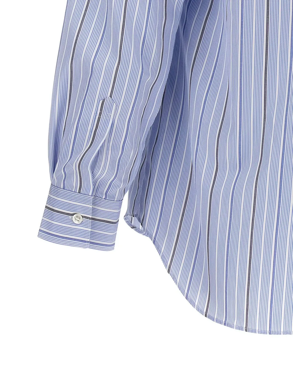 Comme Des GarÇOns Shirt Striped Long-Sleeved Shirt