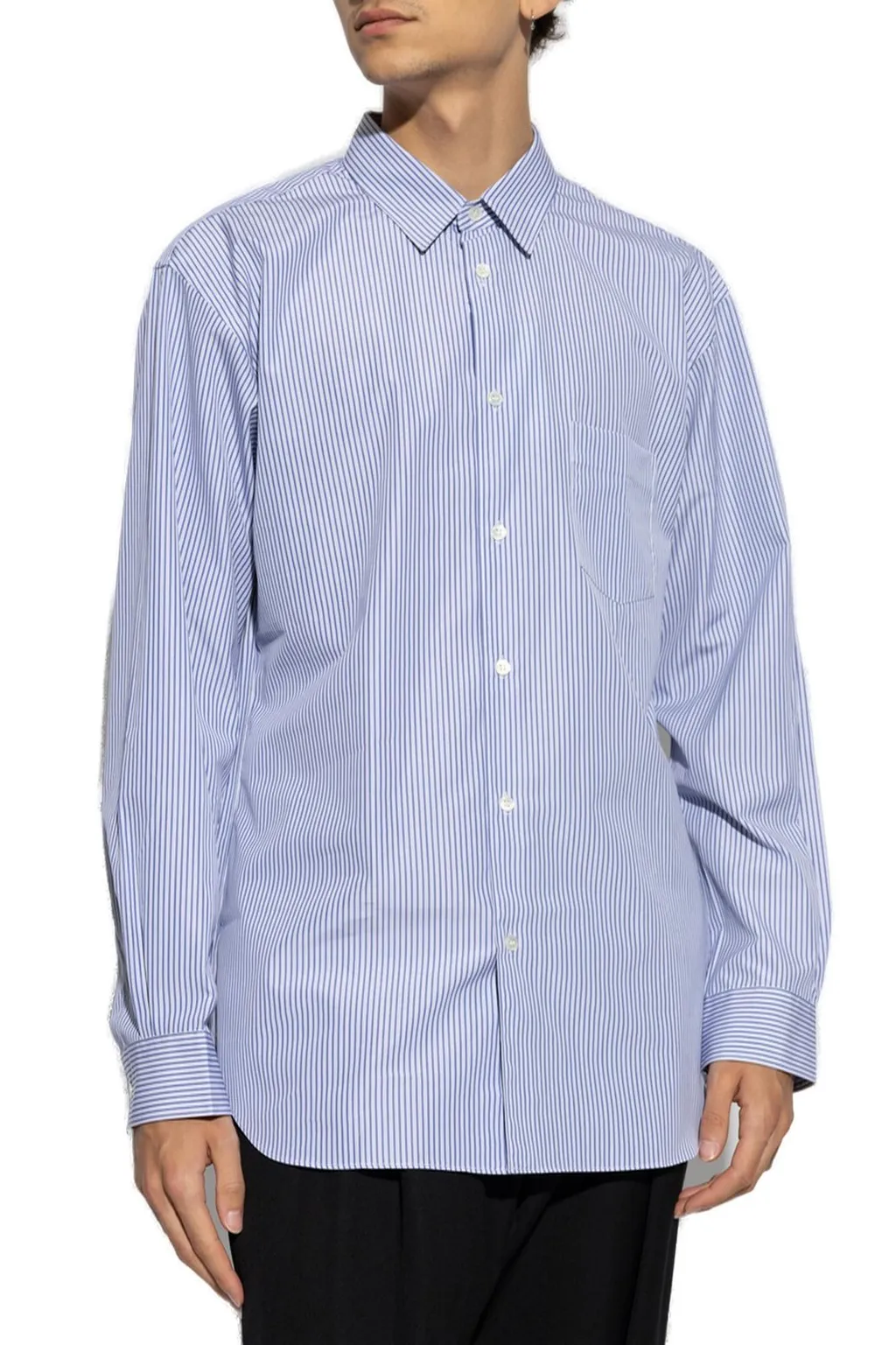 Comme Des GarÇOns Shirt Striped Button-Up Shirt