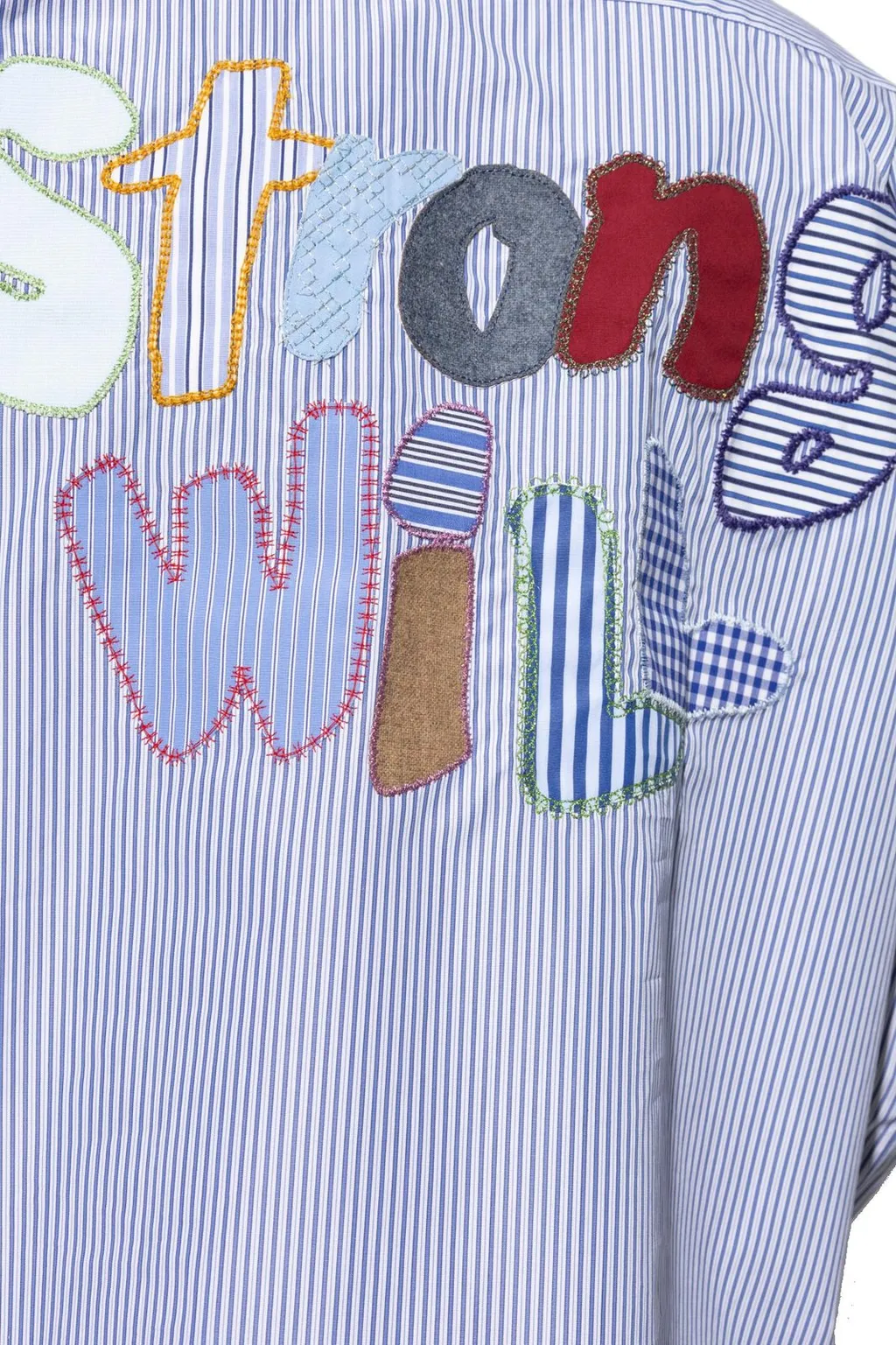 Comme Des GarÇOns Shirt Striped Button-Up Shirt