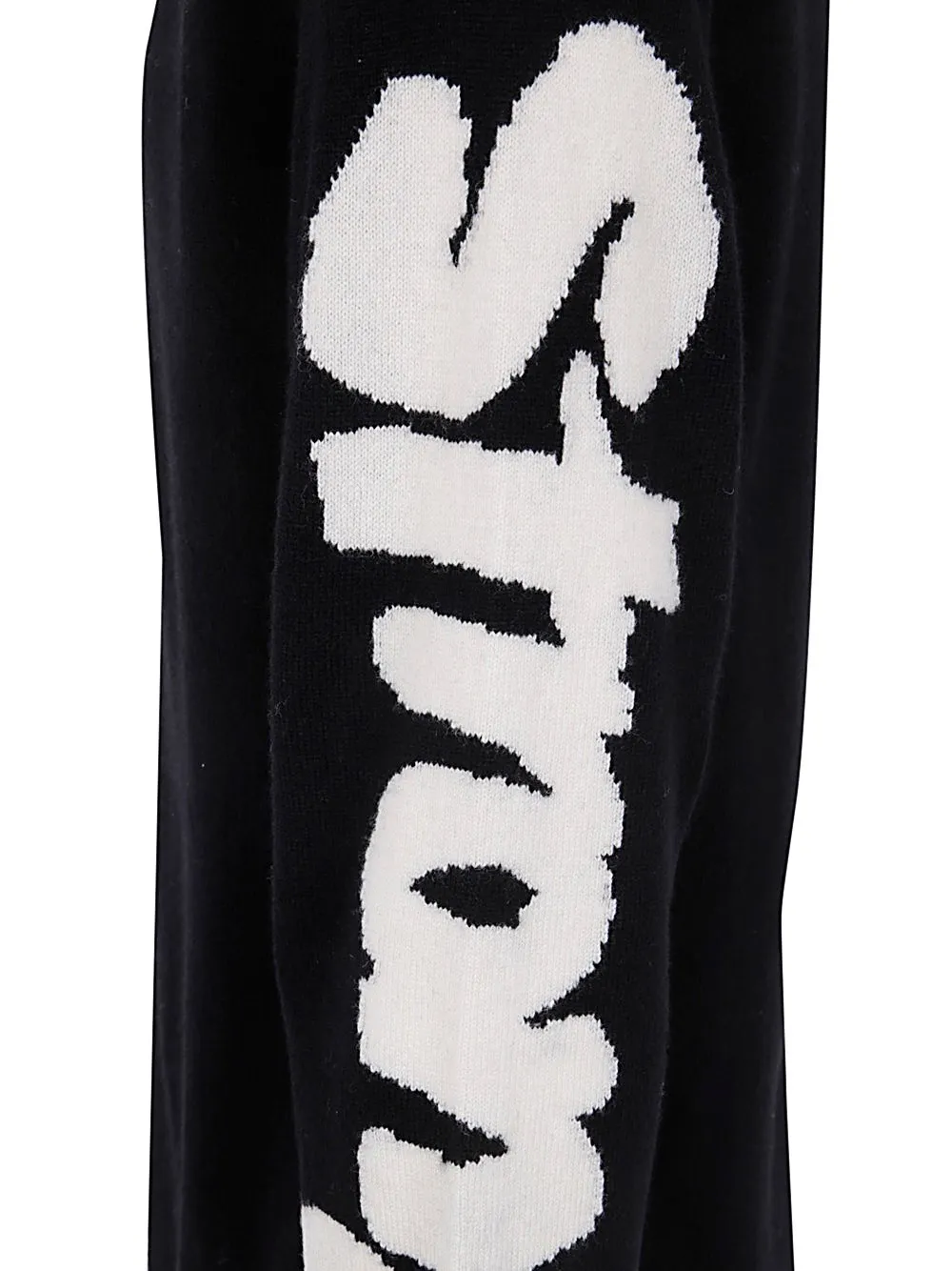 Comme Des GarÇOns Shirt Logo Intarsia-Knit Jumper