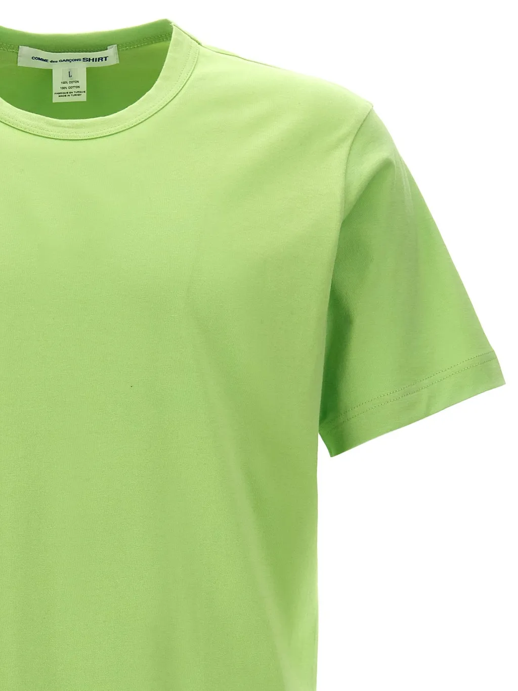 Comme Des GarÇOns Shirt Logo Printed Crewneck T-Shirt
