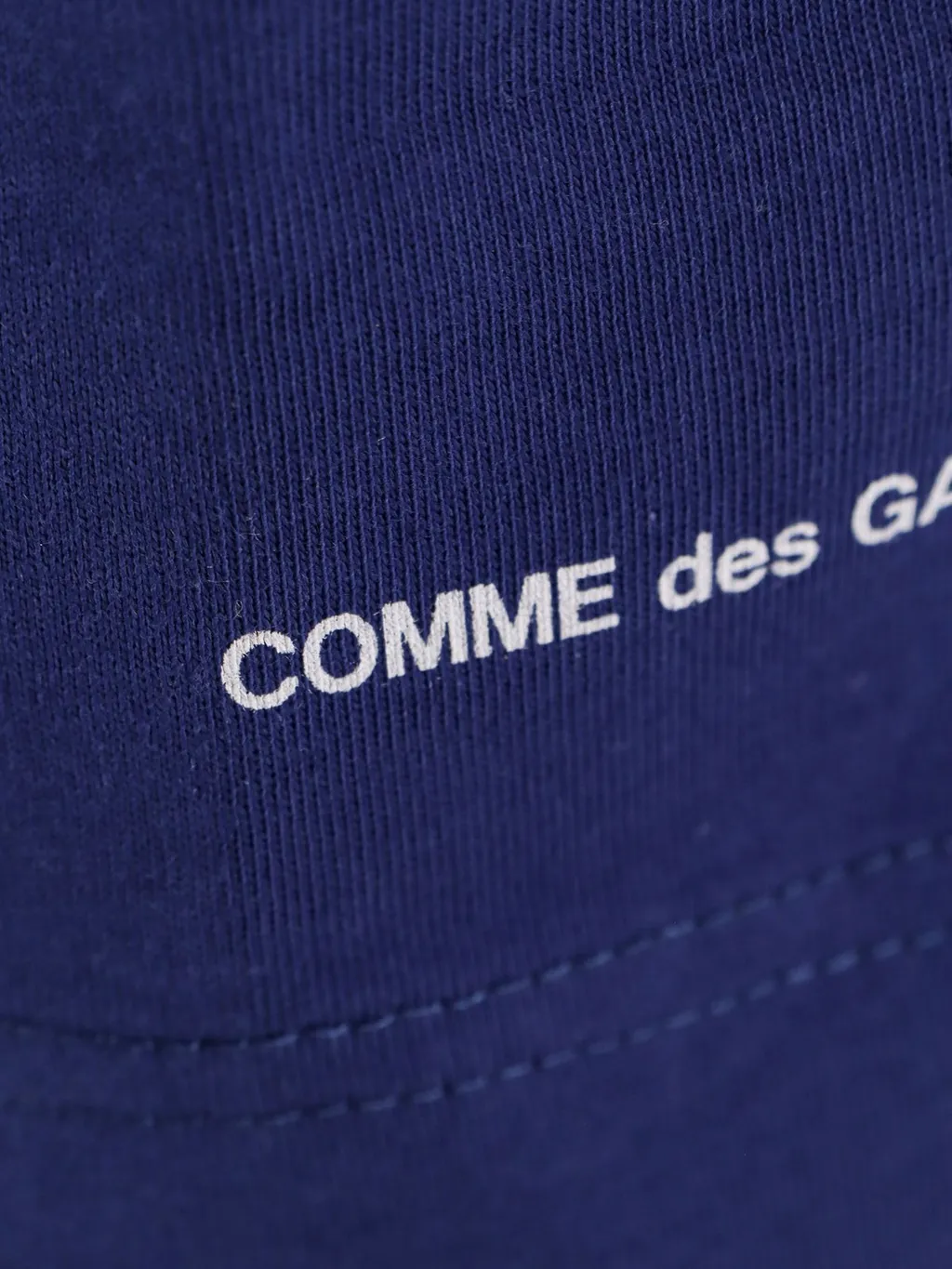 Comme Des GarÇOns Shirt Logo Printed Crewneck T-Shirt