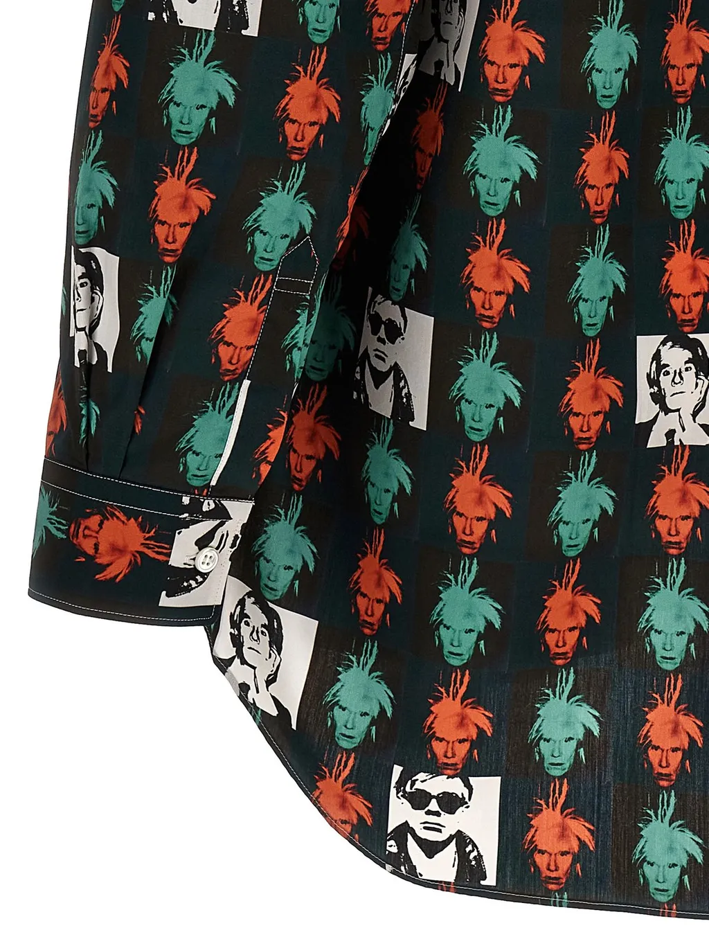 Comme Des GarÇOns Shirt Andy Warhol All-Over Printed Shirt