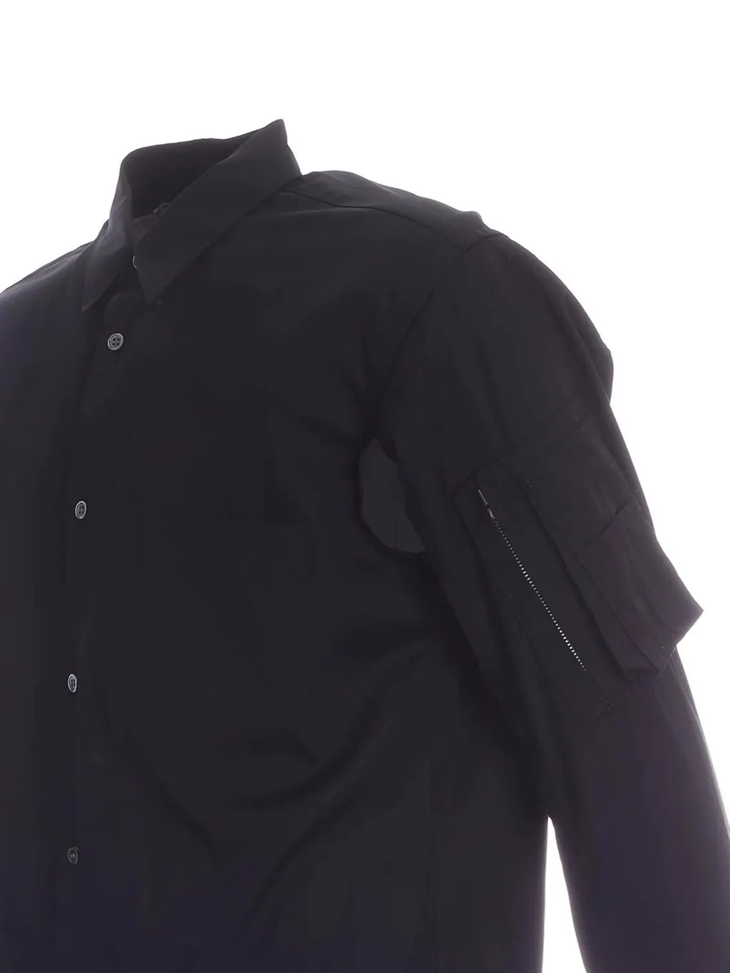 Comme Des GarÇOns Shirt Curved Hem Shirt