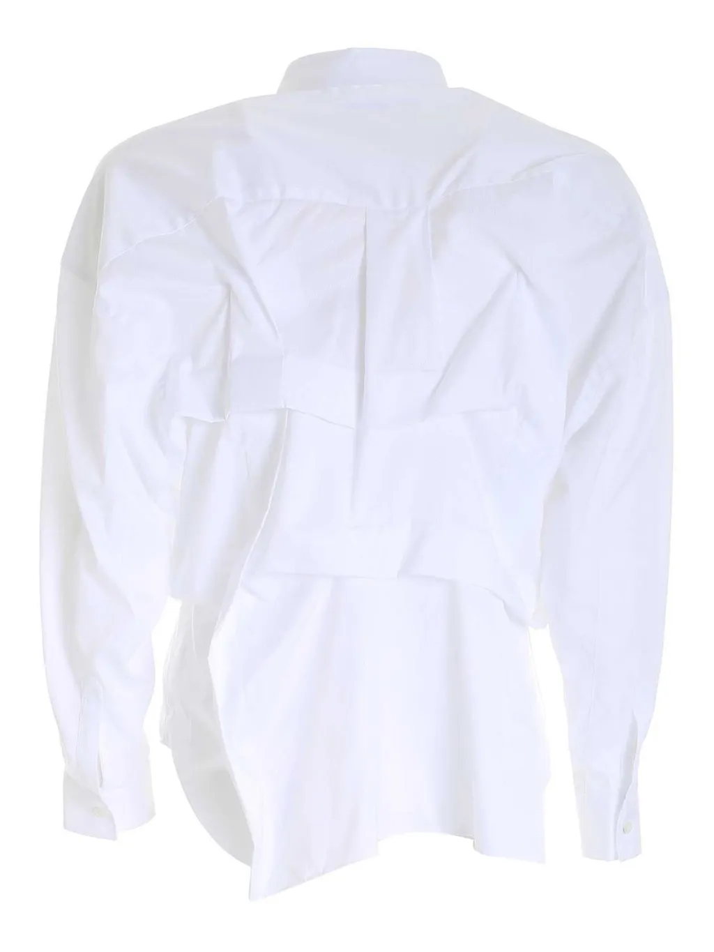 Comme Des GarÇOns Shirt Asymmetric Ruched Shirt