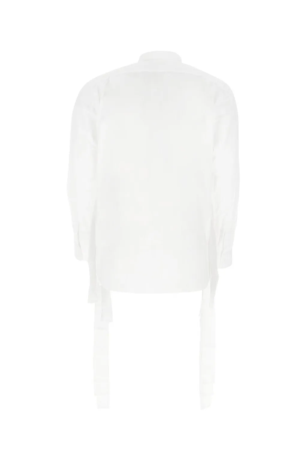 Comme Des GarÇOns Shirt Fringe Detailed Shirt