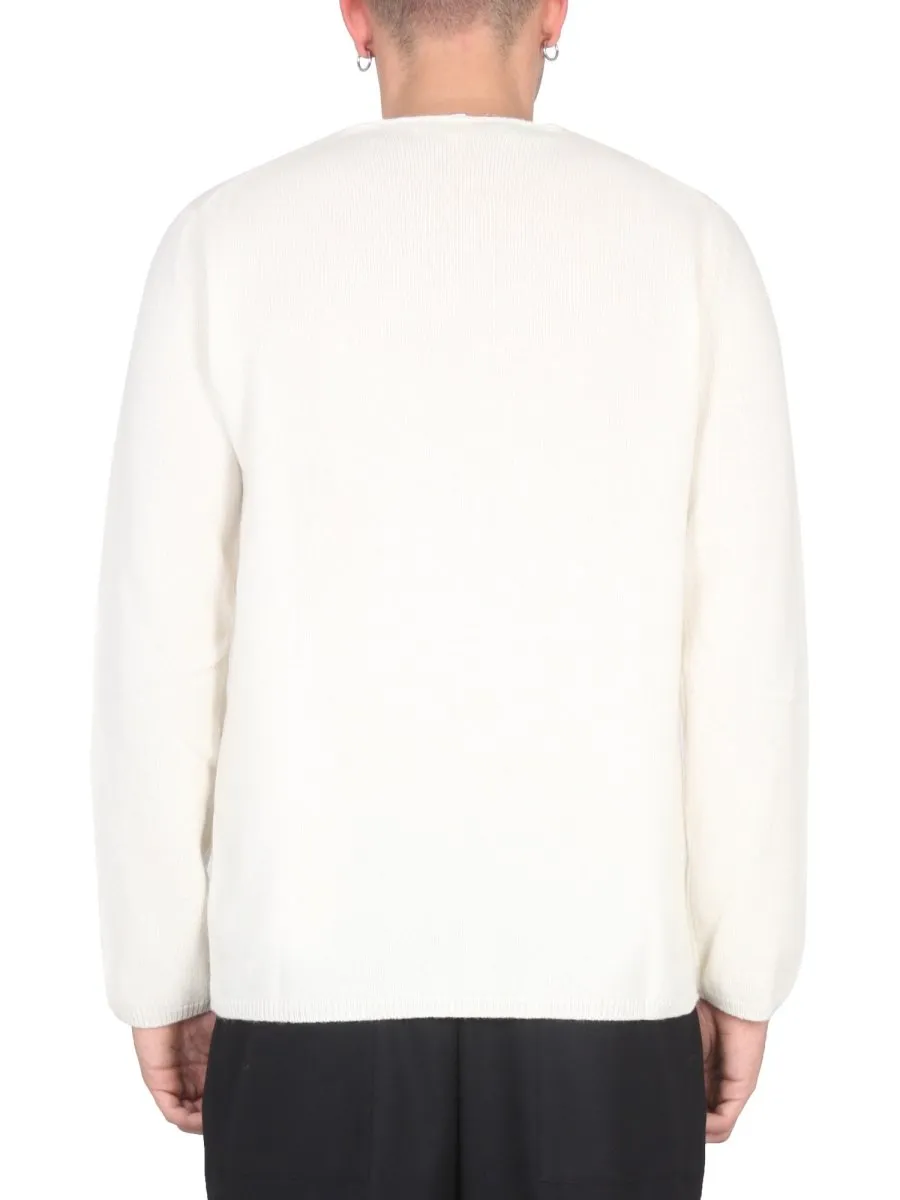 Comme Des GarÇOns Shirt Graphic Jacquard Crewneck Jumper
