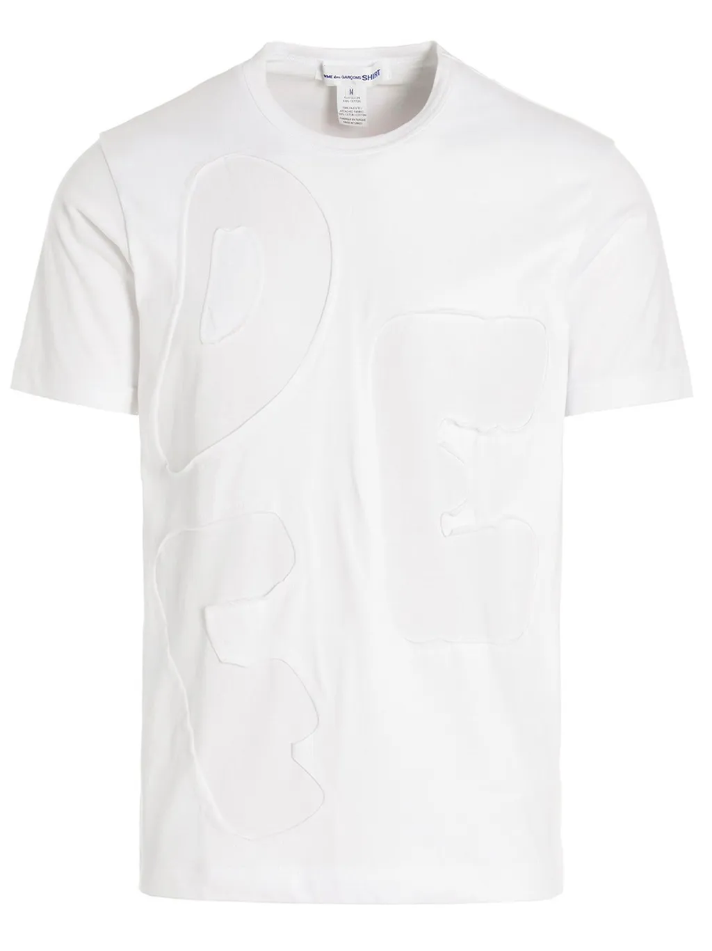 Comme Des GarÇOns Shirt Patch Detailed Crewneck T-Shirt