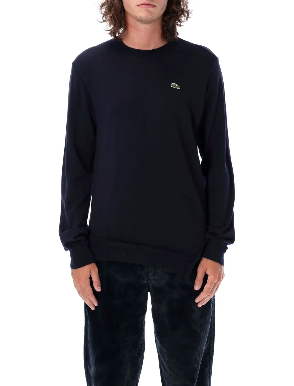 Comme Des GarÇOns Shirt Logo Embroidered Crewneck Jumper