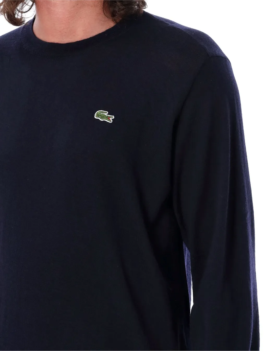 Comme Des GarÇOns Shirt Logo Embroidered Crewneck Jumper