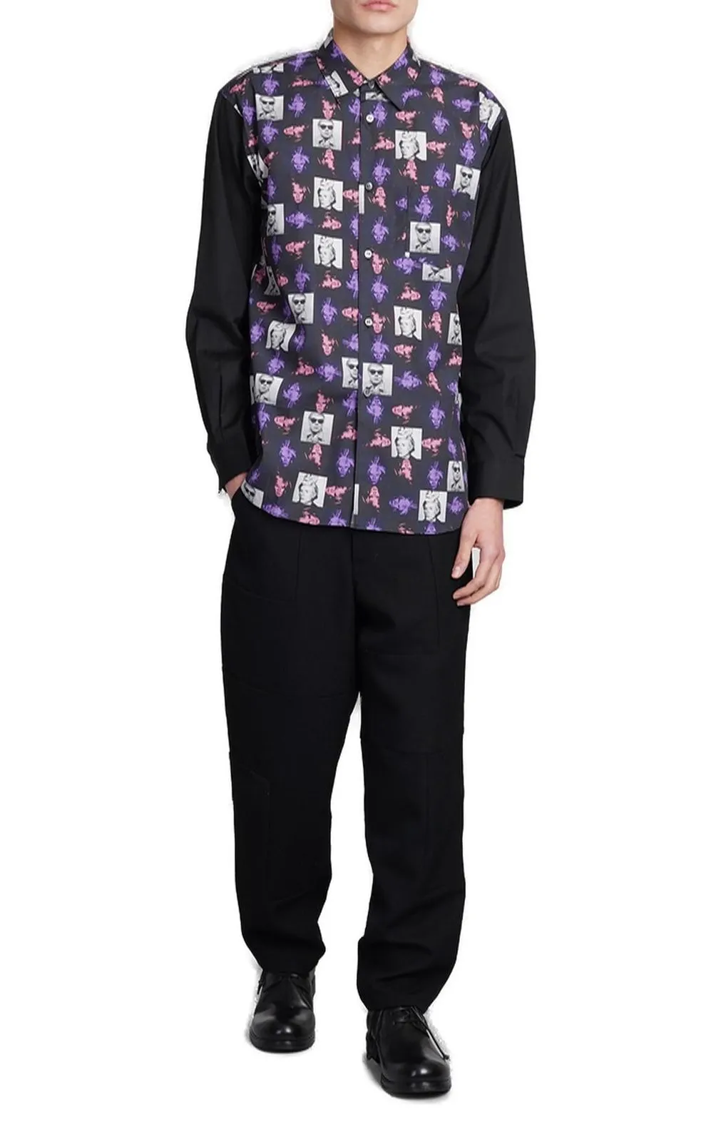 Comme Des GarÇOns Shirt Loose Fit Trousers