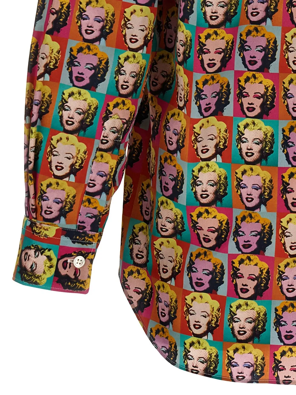 Comme Des GarÇOns Shirt Andy Warhol All-Over Printed Shirt