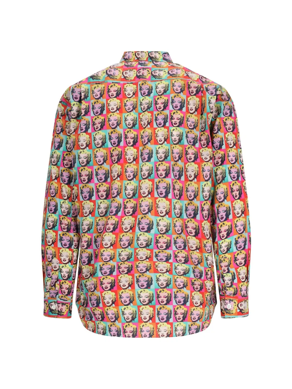 Comme Des GarÇOns Shirt Motif Printed Poplin Shirt