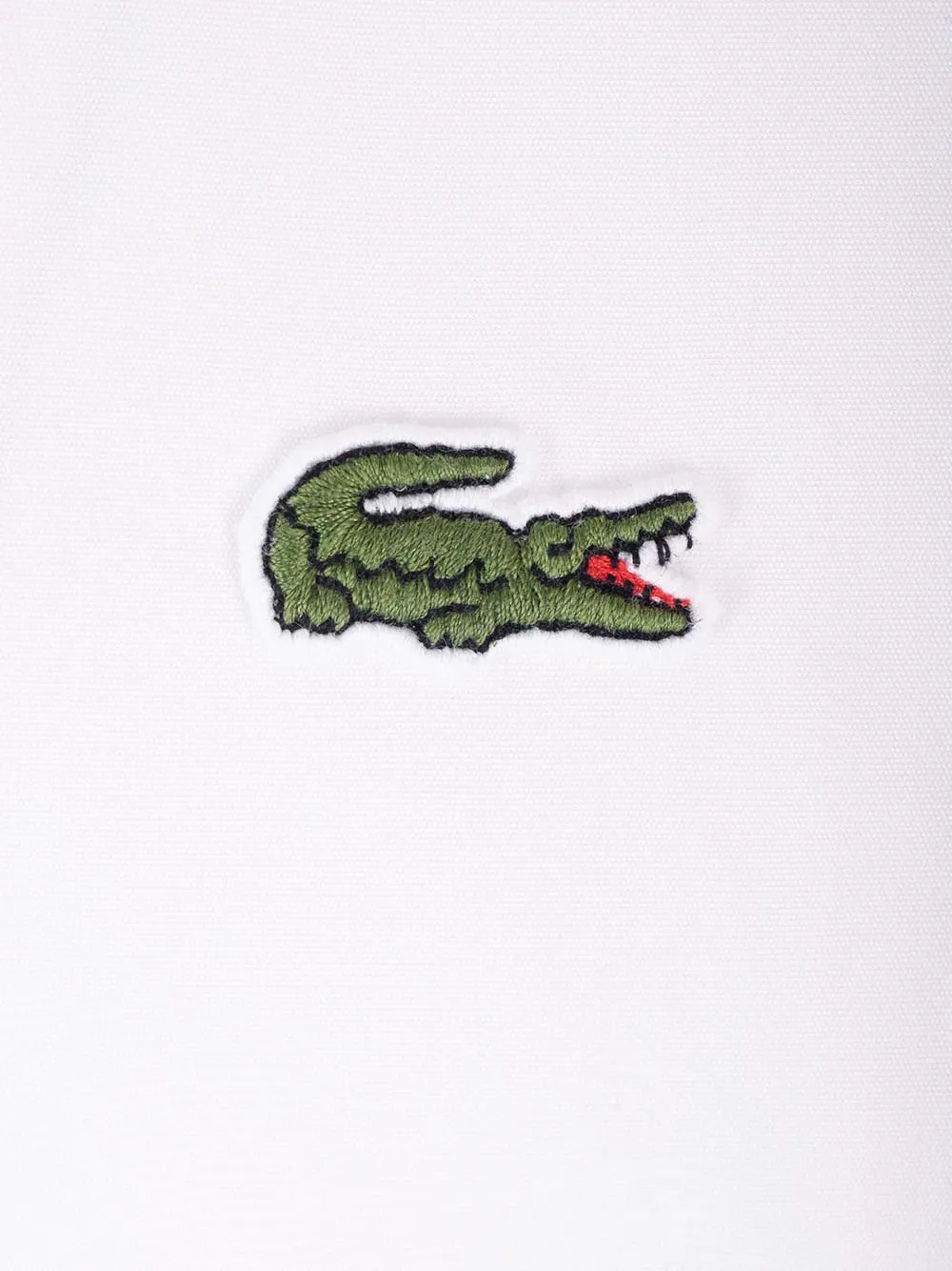Comme Des GarÇOns Shirt X Lacoste Logo Patch Buttoned Shirt