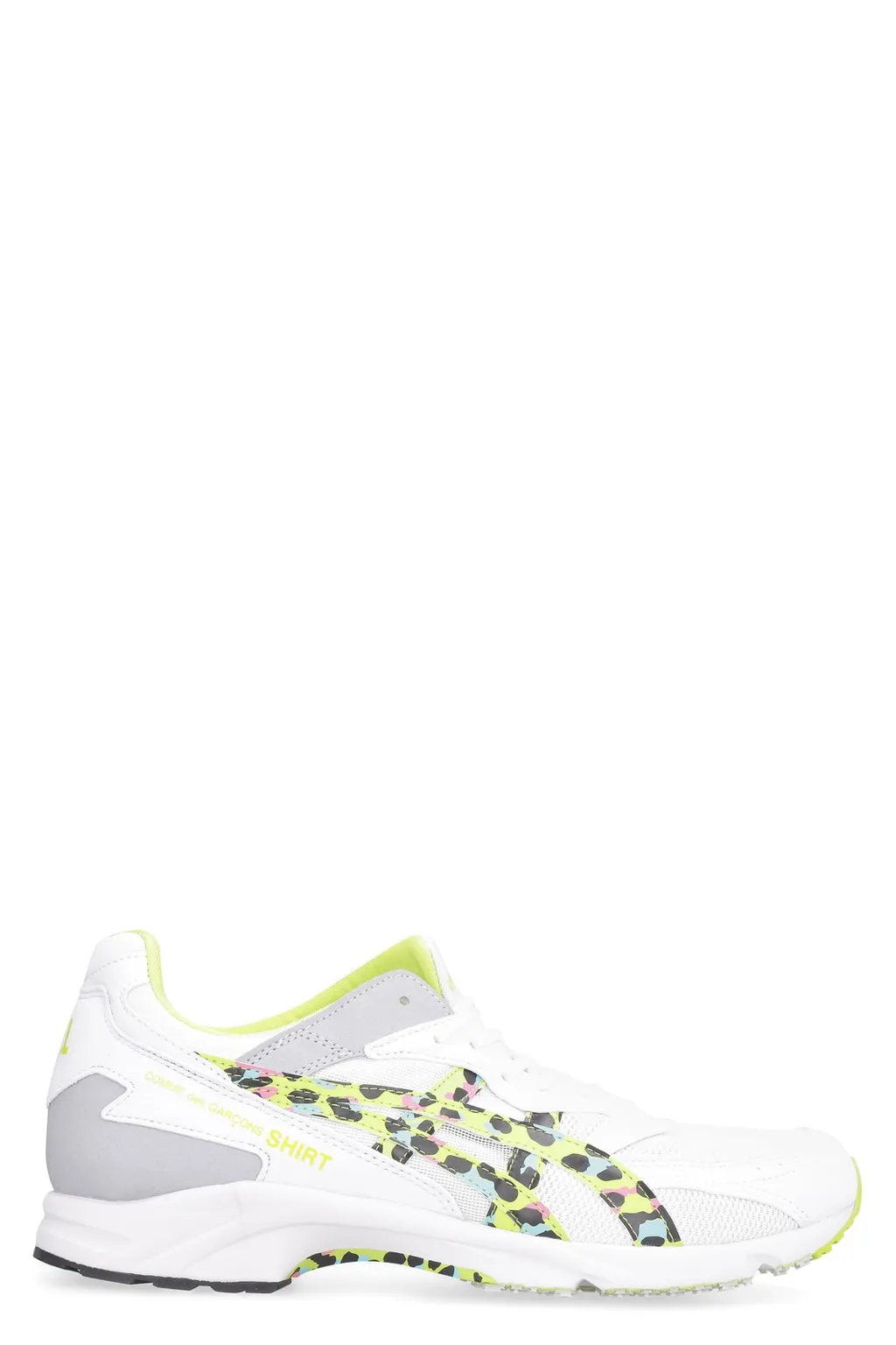 Comme Des GarÇOns Shirt X Asics Leopard Printed Sneakers